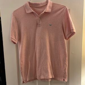 Vineyard Vines Light Pink Polo Shirt